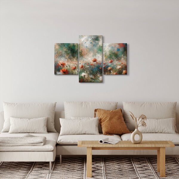Kép – Pipacsmező absztrakciója (90x60 cm)