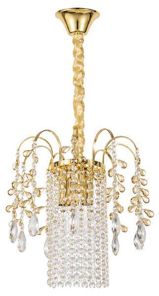Kristály függőlámpa SWE090-CP 30cm GOLD