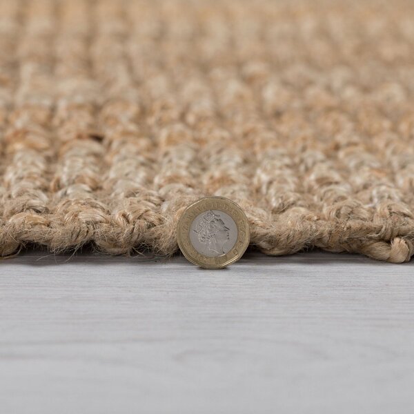 Jute barna juta futószőnyeg, 60 x 230 cm - Flair Rugs