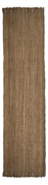 Jute barna juta futószőnyeg, 60 x 230 cm - Flair Rugs