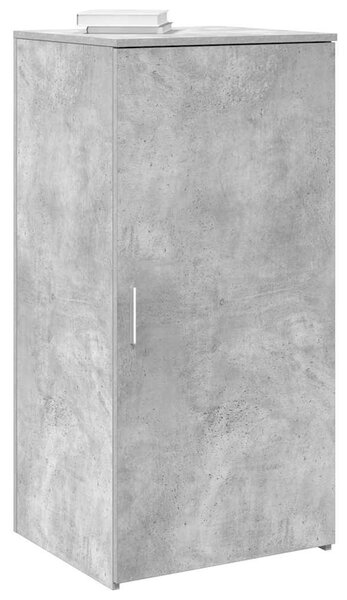 Tároló szekrény betonszürke 50x45x103,5 cm szerelt fa