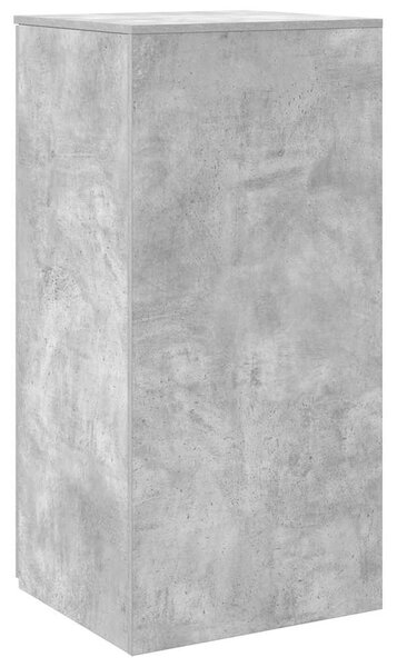 Tároló szekrény betonszürke 50x45x103,5 cm szerelt fa
