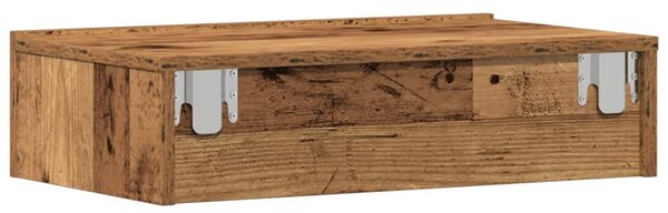 Éjjeliszekrény antik fa 60 x 35 cm szerelt fa