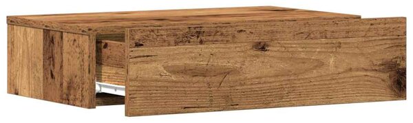 Éjjeliszekrény antik fa 60 x 35 cm szerelt fa