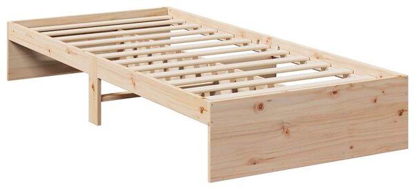 Kanapéágy ágy matrac 100x200 cm tömör fa fenyőfa