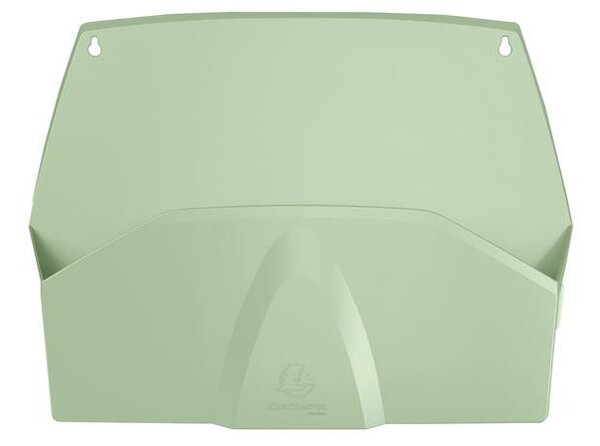 Fali rendszerező, 1 rekeszes, fekvő, 38,2x28,9x7,2 cm, EXACOMPTA Autentik, zsályazöld (EX61180D)