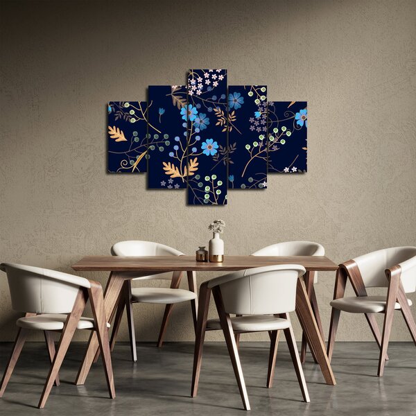 Kép - Őszi virágok (150x105 cm)