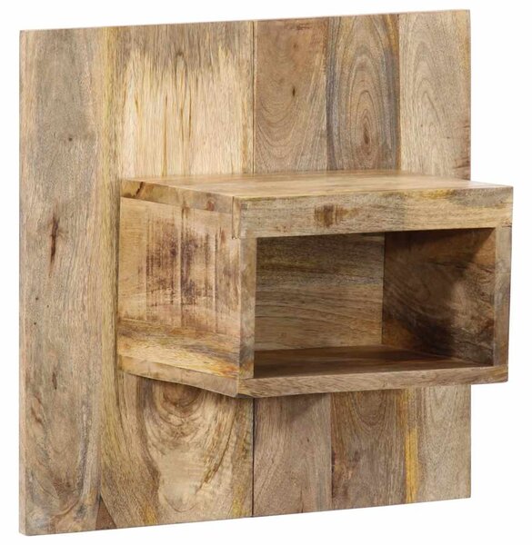 Éjjeli szekrény 50x27x50 cm tömör durva fa mangó