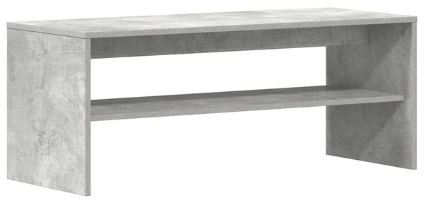 Betonszürke forgácslap TV-szekrény 100 x 40 x 40 cm