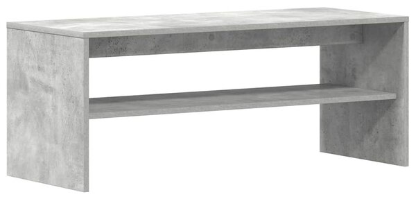 Betonszürke forgácslap TV-szekrény 100 x 40 x 40 cm