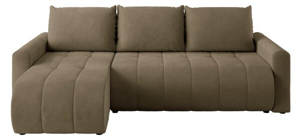 Sarokkanapé Specio, Kárpit, 87x230x149cm, Fenyő