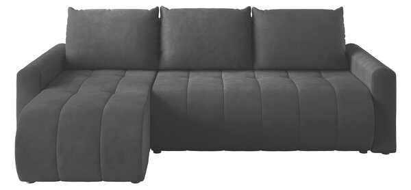 Sarokkanapé Specio, Kárpit, 87x230x149cm, Fenyő