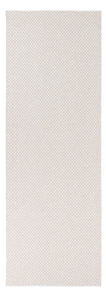 Diby krémszínű kültéri futószőnyeg, 70 x 150 cm - Narma