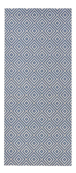 Karo kék kültéri szőnyeg, 80 x 150 m - NORTHRUGS