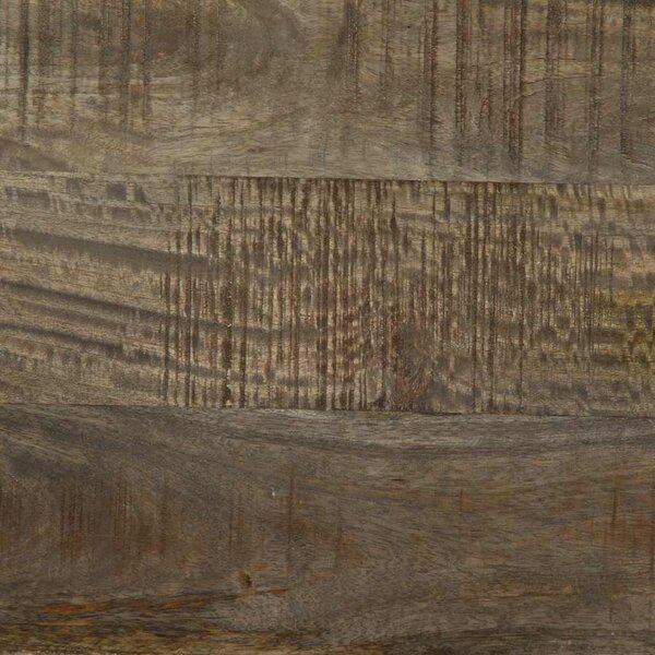 Világosszürke tömör mangófa tálalószekrény 60 x 33,5 x 75 cm