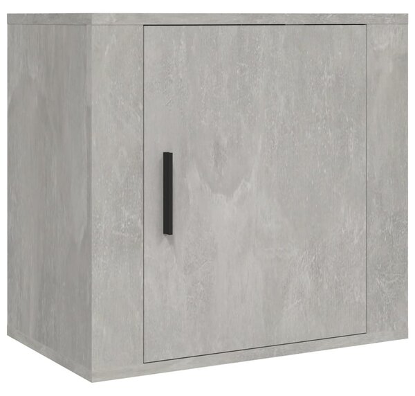 Betonszürke falra szerelhető éjjeliszekrény 50x30x47 cm