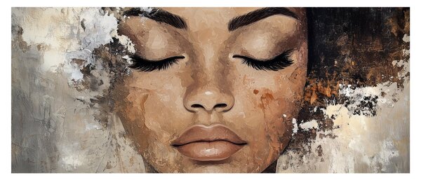 Kép - Női portré (120x50 cm)