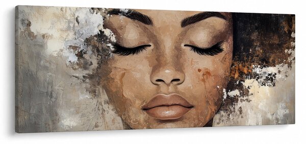 Kép - Női portré (120x50 cm)