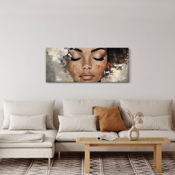 Kép - Női portré (120x50 cm)