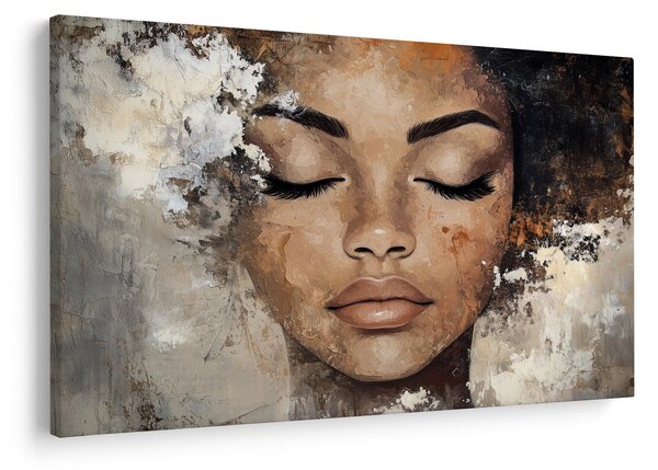 Kép - Női portré (90x60 cm)
