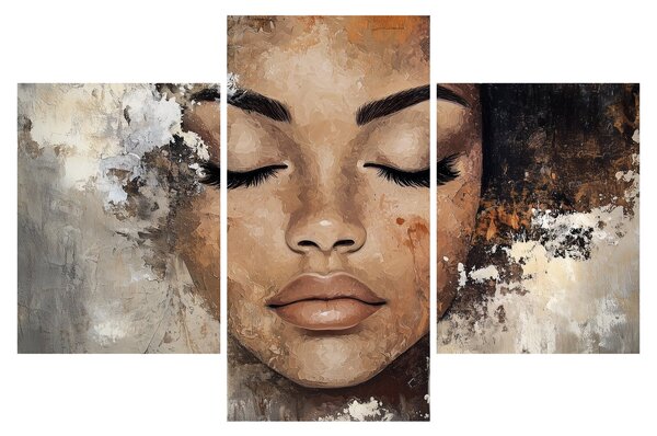 Kép - Női portré (90x60 cm)