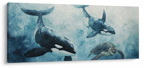 Kép - Víz alatti festmény (120x50 cm)