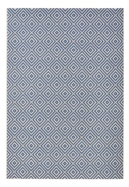 Karo kék kültéri szőnyeg, 200 x 290 cm - NORTHRUGS