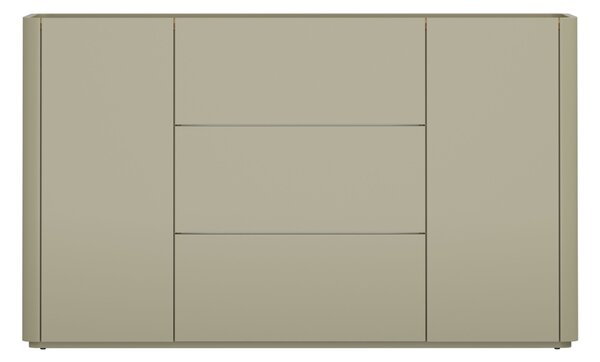 Elivo komód 150 cm fiókokkal - eukaliptusz / baltic dune tölgy