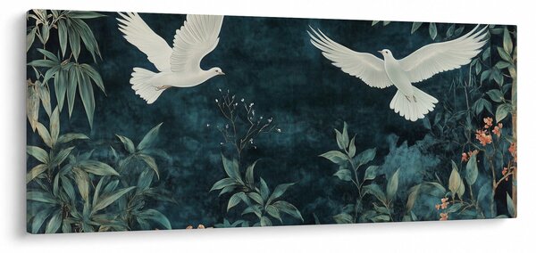 Kép - Két galamb (120x50 cm)
