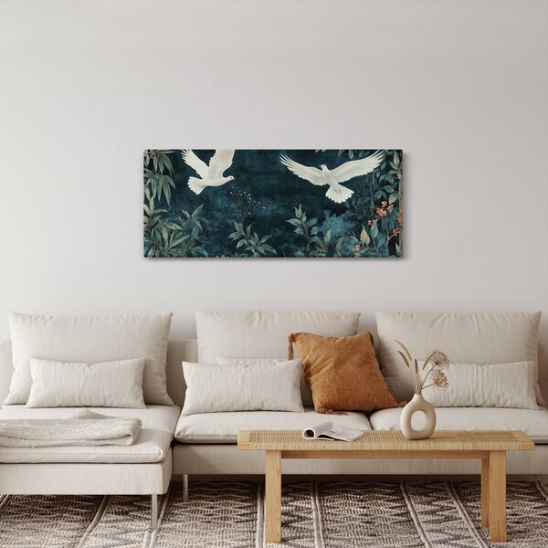 Kép - Két galamb (120x50 cm)