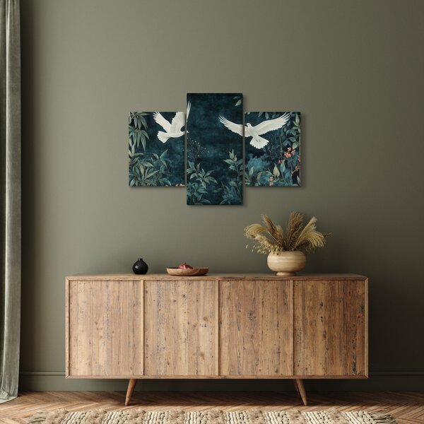 Kép - Két galamb (90x60 cm)
