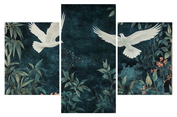 Kép - Két galamb (90x60 cm)