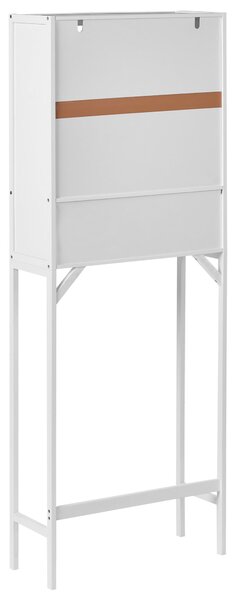 Fürdőszobai szekrény OKARCHE Bambusz 63 cm Fehér