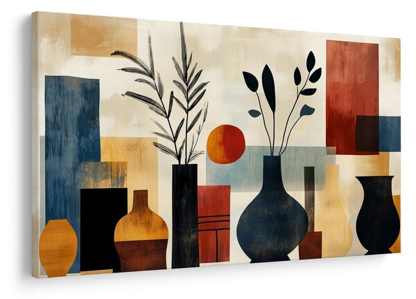 Kép - Kubista vázák (90x60 cm)