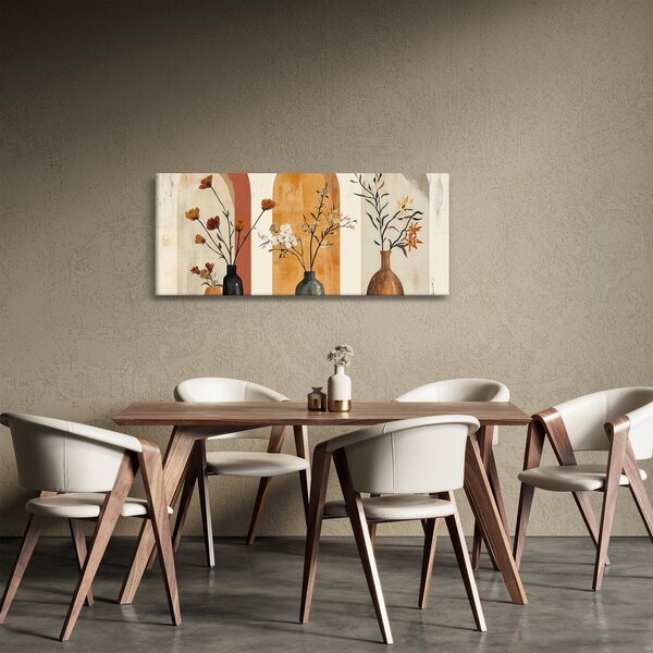 Kép - Vázák boltívekben (120x50 cm)