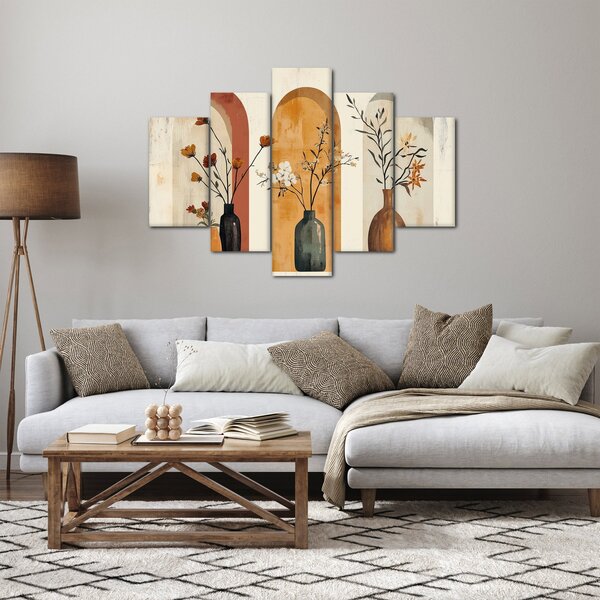 Kép - Vázák boltívekben (150x105 cm)