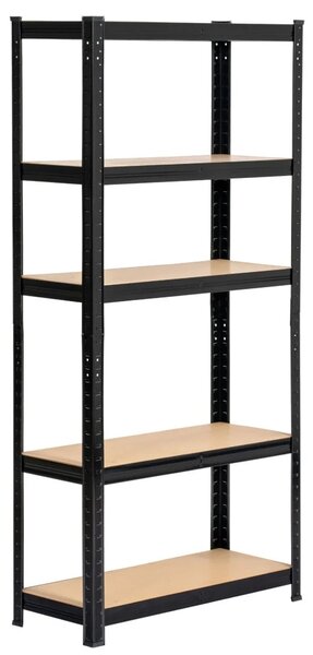 Fém háztartási polc 70 cm QARIAN - fekete