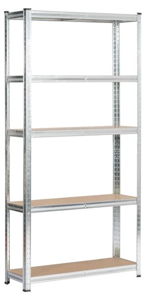 Háztartási polc 90 cm QARIAN - ezüst