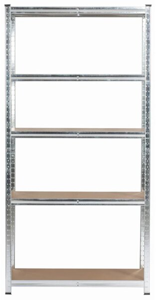 Fém polc 90 cm QARIAN - ezüst