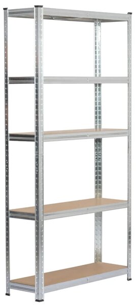 Háztartási polc 90 cm QARIAN - ezüst