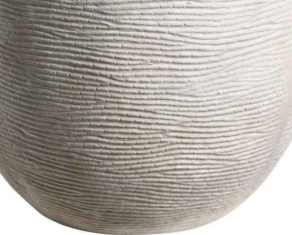 Virágcserép LIXOURI 47 cm Világosszürke