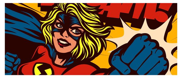 Kép - Comix (120x50 cm)