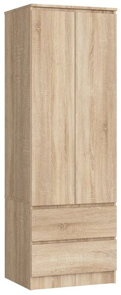 Fiókos gardróbszekrény 60 cm WREN - sonoma tölgy