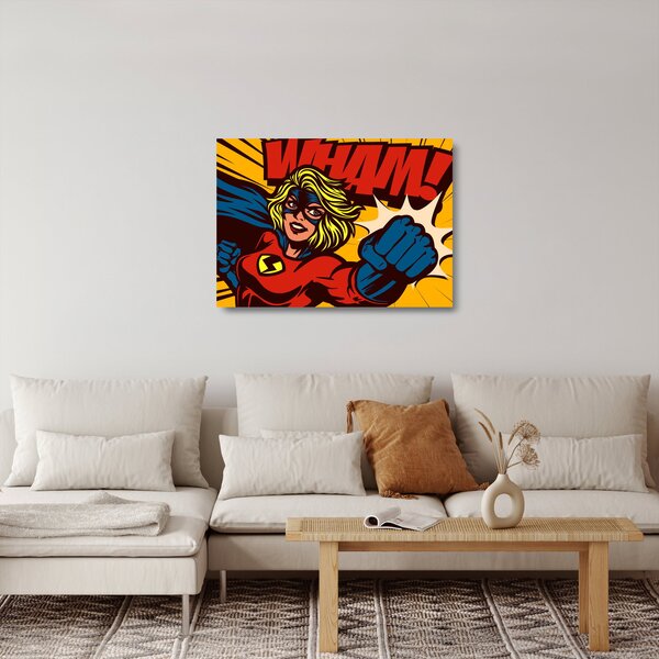 Üveg kép - Comix (70x50 cm)