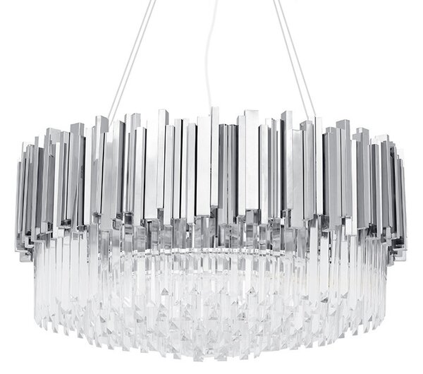 King Home Imperial Silver Kristály Függőlámpa