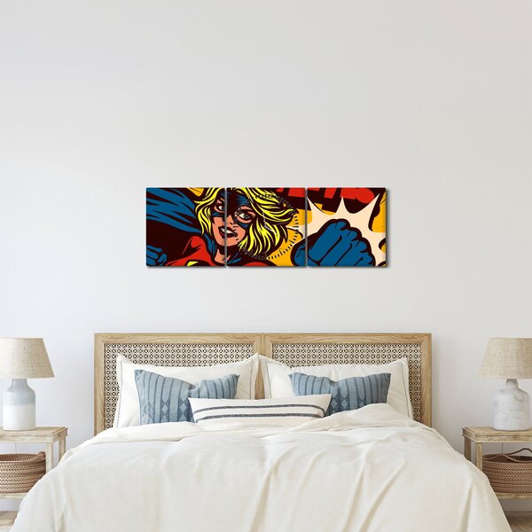Kép - Comix (órával) (90x30 cm)