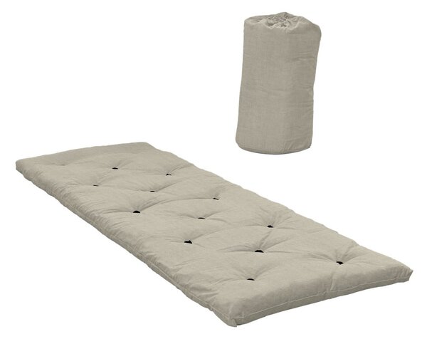 Bézs futon matrac 70x190 cm Bed In A Bag Linen Beige – Karup Design