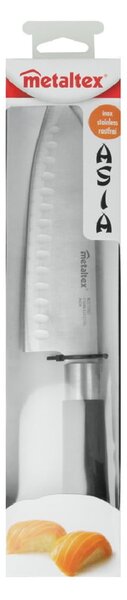 Santoku japán típusú konyhai kés, hossz 30 cm - Metaltex