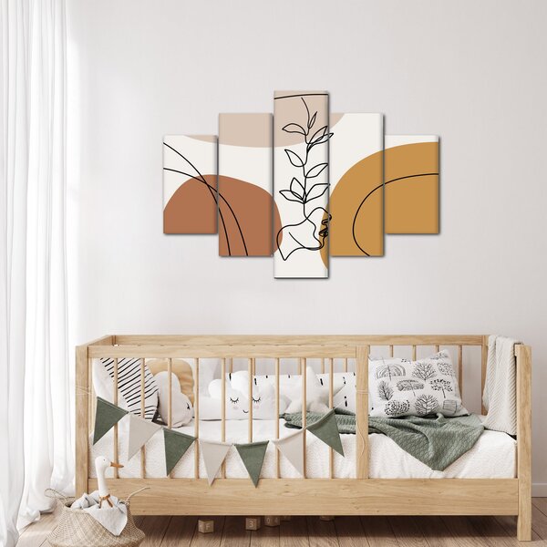 Kép - Boho formák (150x105 cm)