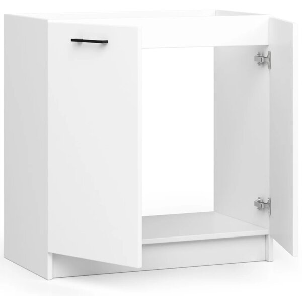 Mosdószekrény 80 cm VERMINA - fehér